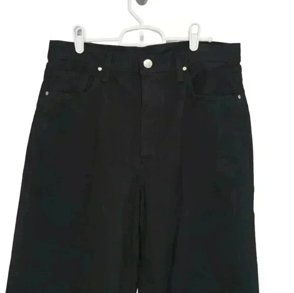 Goldsign the curved jean in black - Picture 6 of 9